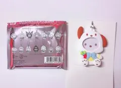【新品 未使用 未開封】サンリオ フォトバッチ付き マスコット ポチャッコ