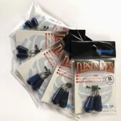 ドロップシンカー　スナップ付き　2個入り　5種　ブルーラメ　ロックフィッシュ