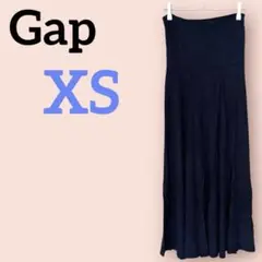 美品✨Gap 【XS】ギャップ　ブラック ロングスカート