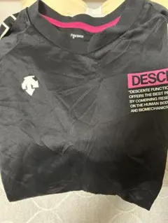 DESCENTE スポーツシャツ 黒