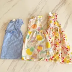H&M エイチアンドエム　90 トップス　半袖　ワンピース　まとめ