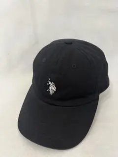 【U.S.POLO ASSN】ブラック　ベースボールキャップ
