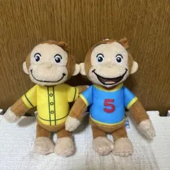 おさるのジョージマスコットキーホルダー