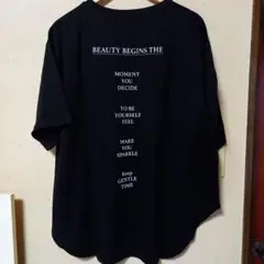 新品　 ブラック 半袖チュニック　3L　大きいサイズ