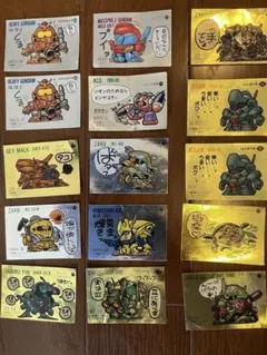 SDガンダム　ガシャポン　ＢＢ戦士　ステッカー　まとめ売り（21枚）