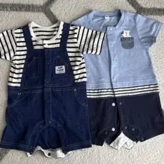 赤ちゃん　ロンパース　70サイズ　2着
