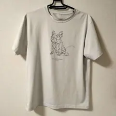 CALL&RESPONSE フレンチブルドックTシャツ　WHITE　Мサイズ
