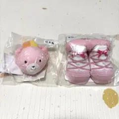 ★新品未使用★ MIKIHOUSE 靴下・ラトル