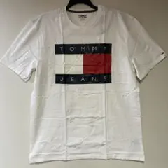 【新品】トミーヒルフィガー　 XL ビッグフラッグ　Tシャツ　白