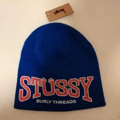 ★新品★STUSSY Burly Threads Skullcap ニット帽 org.jpg