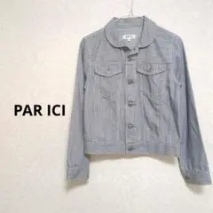 PARICI DENIM デニムカバーオール　ダークブルー デニムジャケット 2025年最新】PAR ICI レディース Gジャン・デニムジャケット