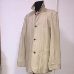 ◇本革◇柔らかい羊革ジャケット・ベージュ