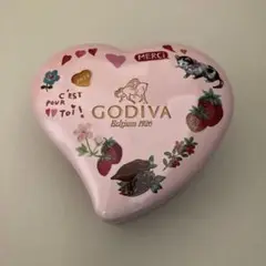 GODIVA ゴディバ フルーツバスケット アソートメント ミニハート缶