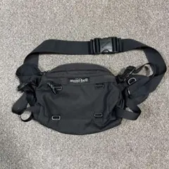 mont-bell ボディバッグ ブラック　ショルダーバッグ　モンベル　黒