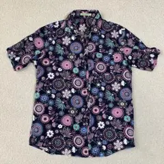 RAIKA INDUSTRY 花柄 半袖シャツ