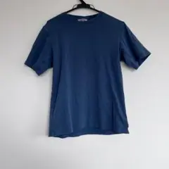 【DoCLASSE ドゥクラッセ】ブルー半袖Tシャツ クルーネック　メンズ