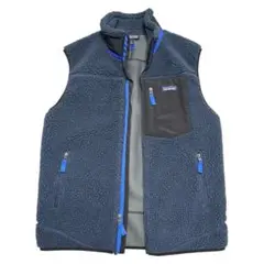 極美品 19AW パタゴニア レトロX ベスト ネイビー キッズM