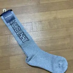 ジャックバニーレディースハイソックスグレー