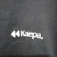 メンズL　kaepa　 胸元 ワンポイント　黒 Tシャツ　ブラック　ケイパ