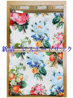 新品 レスポートサック アンティークローズ 薔薇 ローズ 花柄 いちご ポーチ