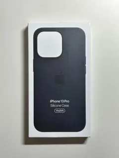 【新品】純正 iPhone 13 Pro シリコンケース・ミッドナイト②