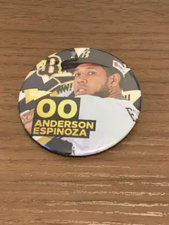 オリックス　エスピノーザ　缶バッジ