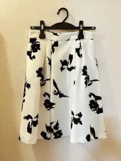 PROPORTION BODY DRESSINGフラワープリント フレアスカート
