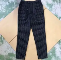 タ W167 wjk stripe easy trousers グレー XL