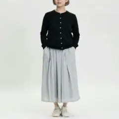 新品タグ付◆ao daikanyama ガーゼ ギャザースカート