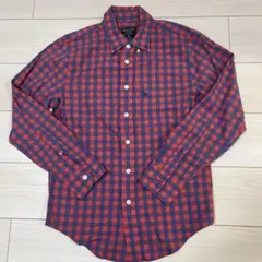 Abercrombie & Fitch チェック柄長袖シャツ XS
