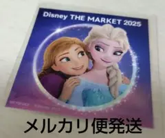 ディズニーマーケット日替わりステッカー【アナと雪の女王】アナ&エルサ