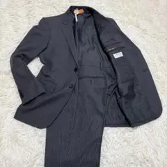 5979 美品✨オリヒカ メンズスーツセットアップ ストレッチ 定番 グレー