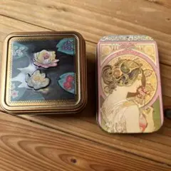 モネ展　 ＆　ミュシャ × アマリエ　空き缶セット