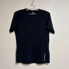 SALOMON CROSS RUN TEE メンズ/Sサイズ　ブラック