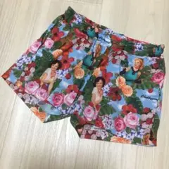 CHUBBY GANG チャビー ピンナップ 薔薇 花柄 ショートパンツ 120