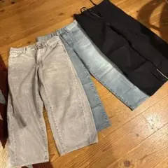 GUバレルレッグ3本まとめ売り（ほぼ新品）