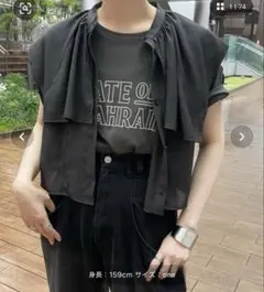 KBF ケービーエフ＊アンサンブルノースリーブブラウス