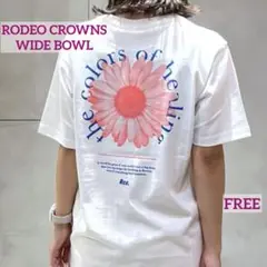 ❁ロデオクラウンズ❁HEALING FLOWER Tシャツ　FREE