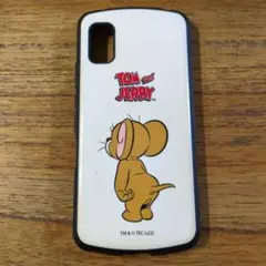 AQUOS wish2 トム＆ジェリー スマホケース スマホカバー 黄ばみあり