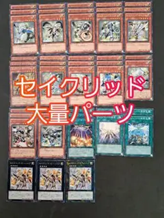 パーツ1079 遊戯王 セイクリッド 大量 デッキ パーツ