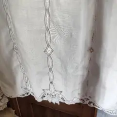 バテンレース　ヴィンテージ　カフェカーテン