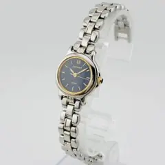 10026【希少品　新品電池】SEIKO　LUCENT　腕時計　セイコー　銀色
