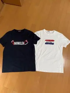 未使用 美品 MONCLER モンクレール Tシャツ 2枚