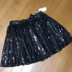 FOREVER 21 レーススパンコールミニスカート