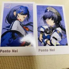 らなきゅら Ranunculus 1周年 チェキ風カード 先斗寧