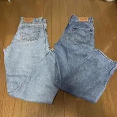 levi's 550 デニム 2着セット