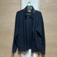 ネイビー フリース ジッパージャケット　A6