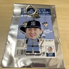 埼玉西武ライオンズ　古賀悠斗　デカフェイスキーホルダー