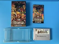 【良品】エルファリア スーパーファミコン【箱・説明書付き】