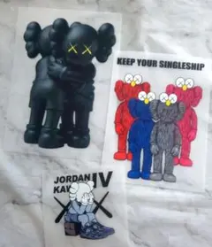 アイロンシートセット KAWS